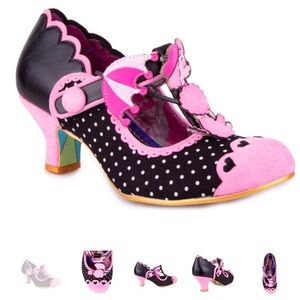 Irregular choice, “Perfect Poodle” heels, EU 39, 8 US